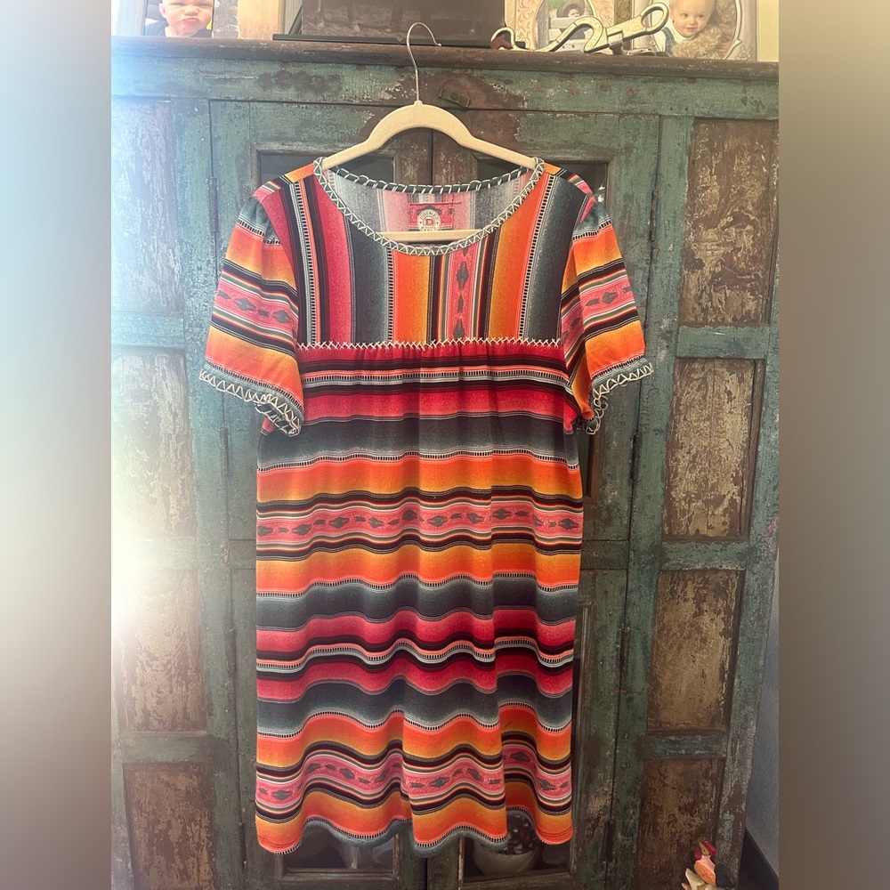 Double D Ranch Cynthia’s Serape Dress size Medium.